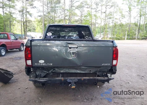 2018 Honda Ridgeline Rtl-T from USA, damaged, VIN 5FPYK3F63JB006329